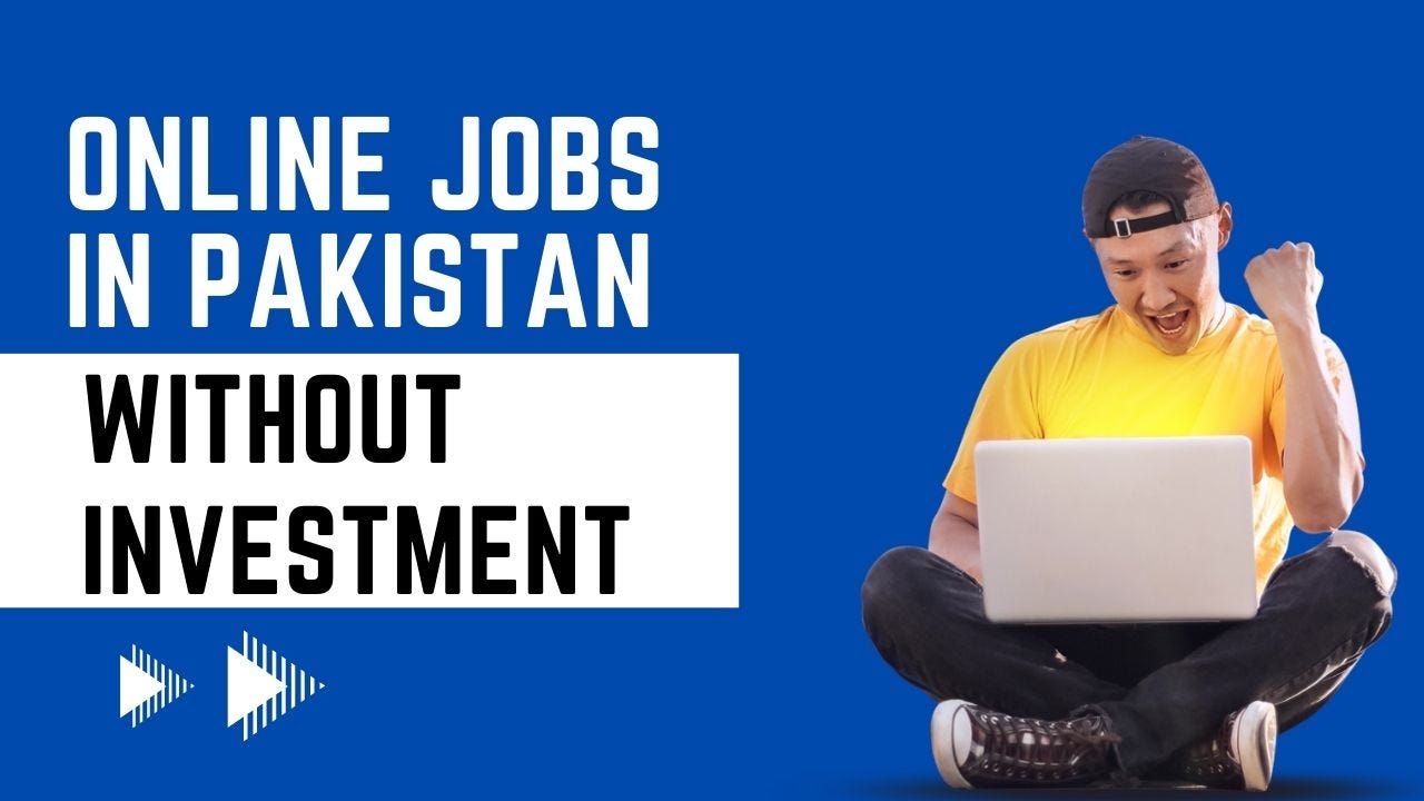 online jobs in pakistan