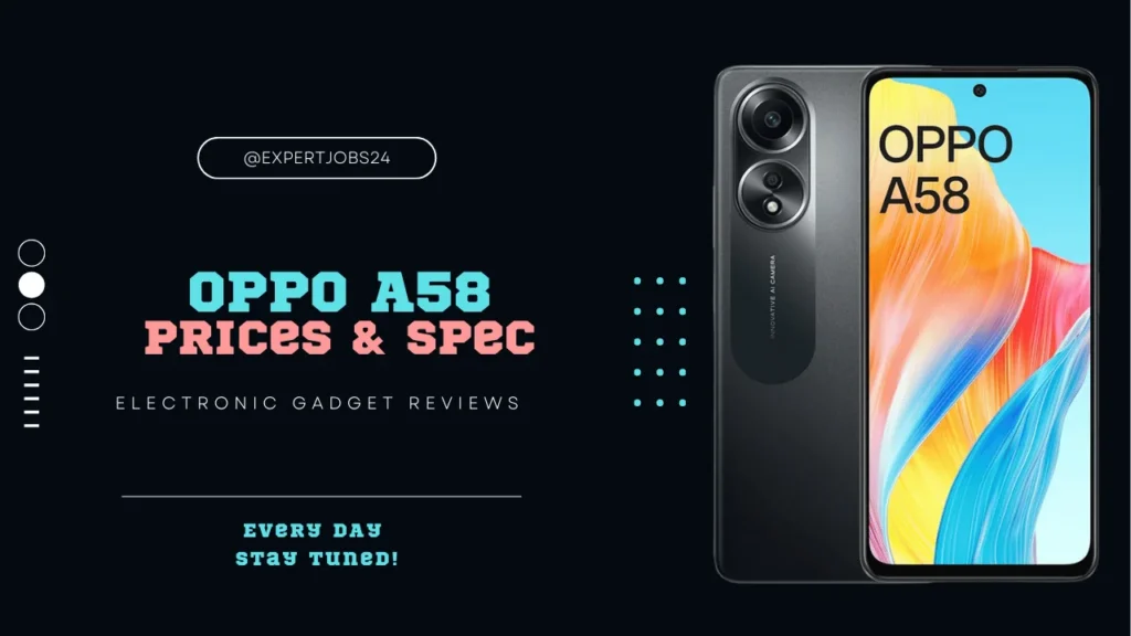 oppo a58 price in pakistan