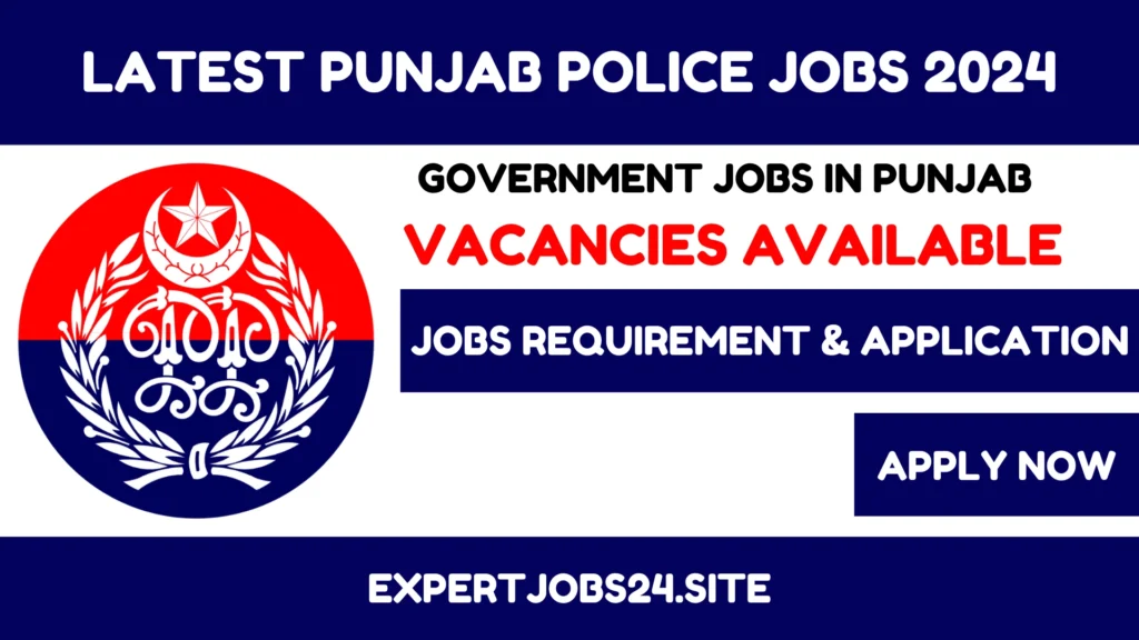 Latest Punjab Police Jobs