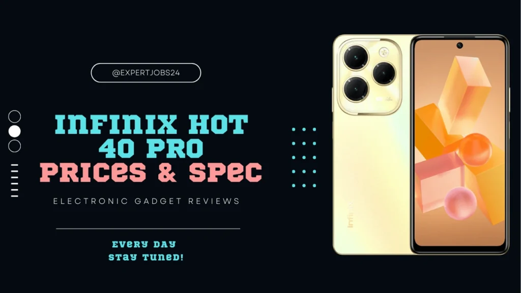 infinix hot 40 pro price in pakistan