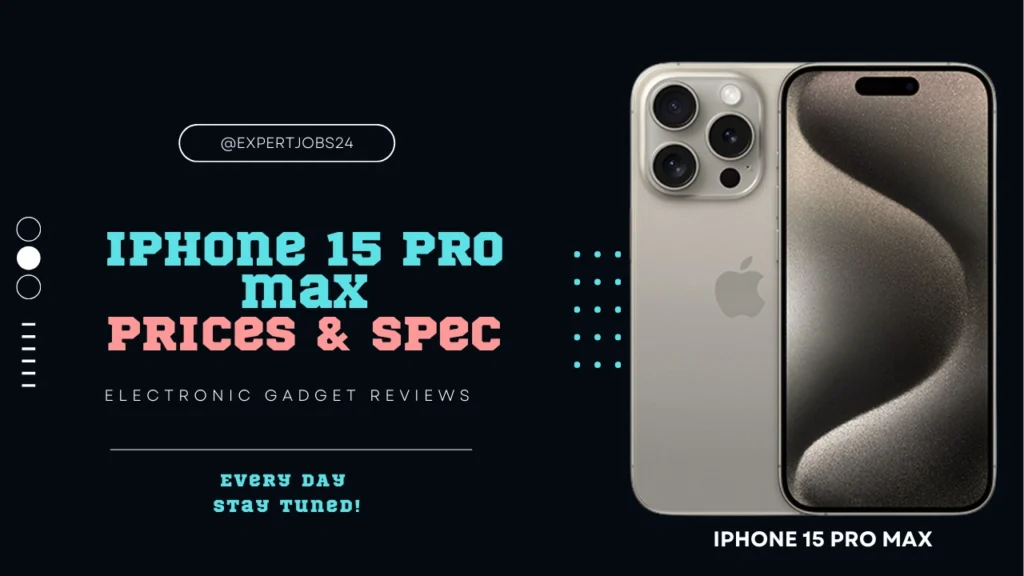 iphone 15 pro max price in pakistan