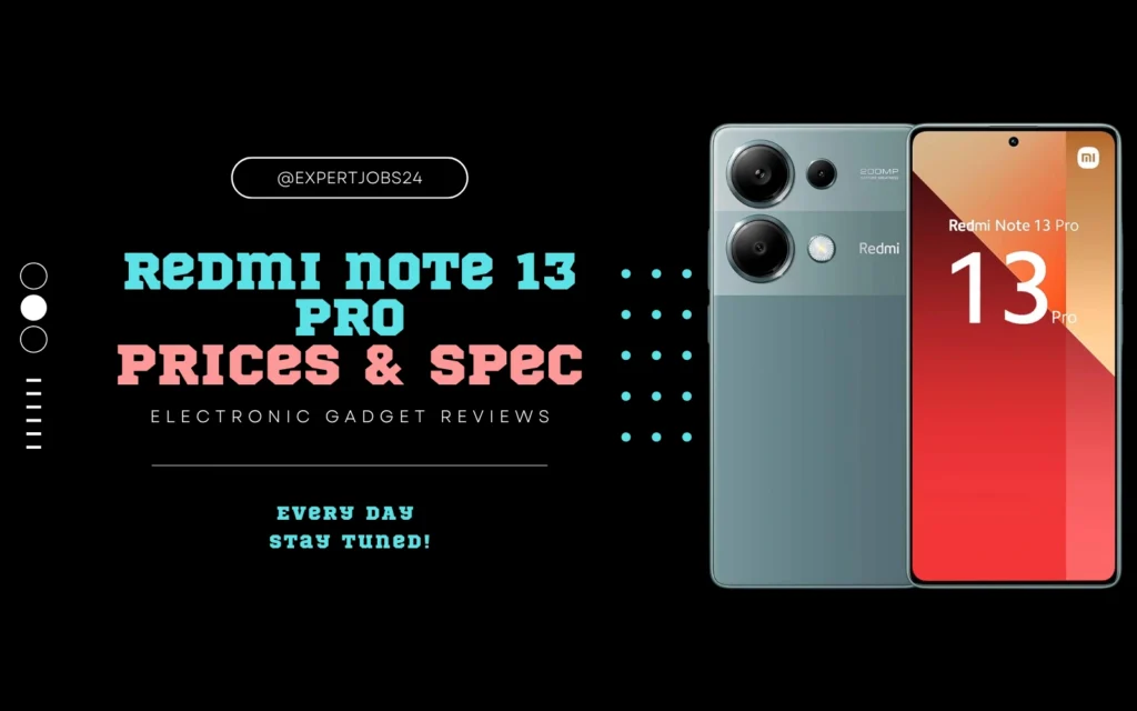 redmi note 13 Pro Prices & spec